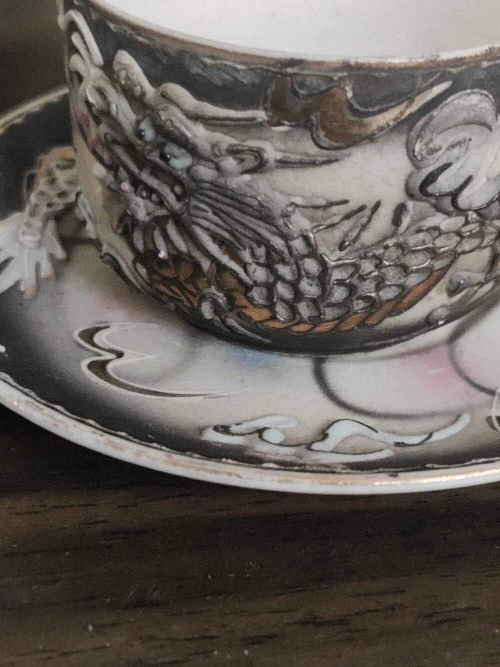 Dragon tea cup from Japan vintage